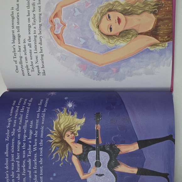 Taylor Swift Illustrated Hardcover Book - Picture 6 of 7